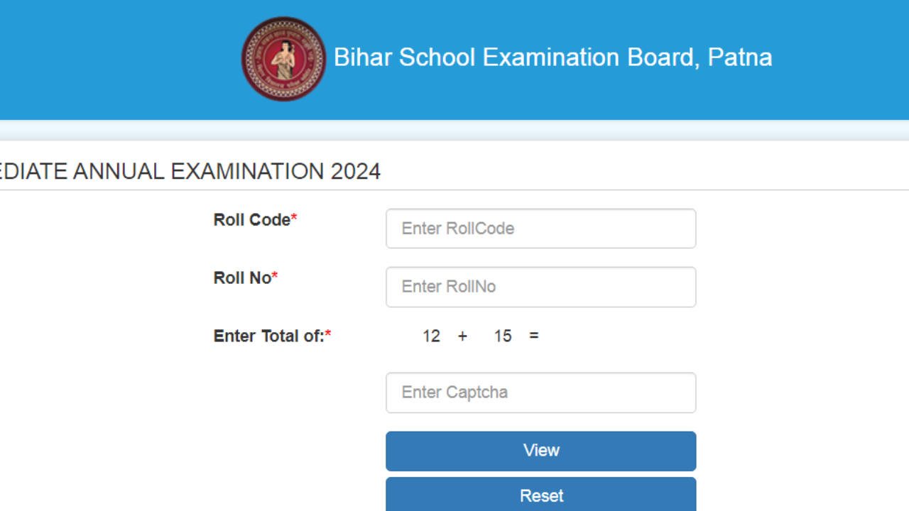 Bihar Board 12th Result 2024