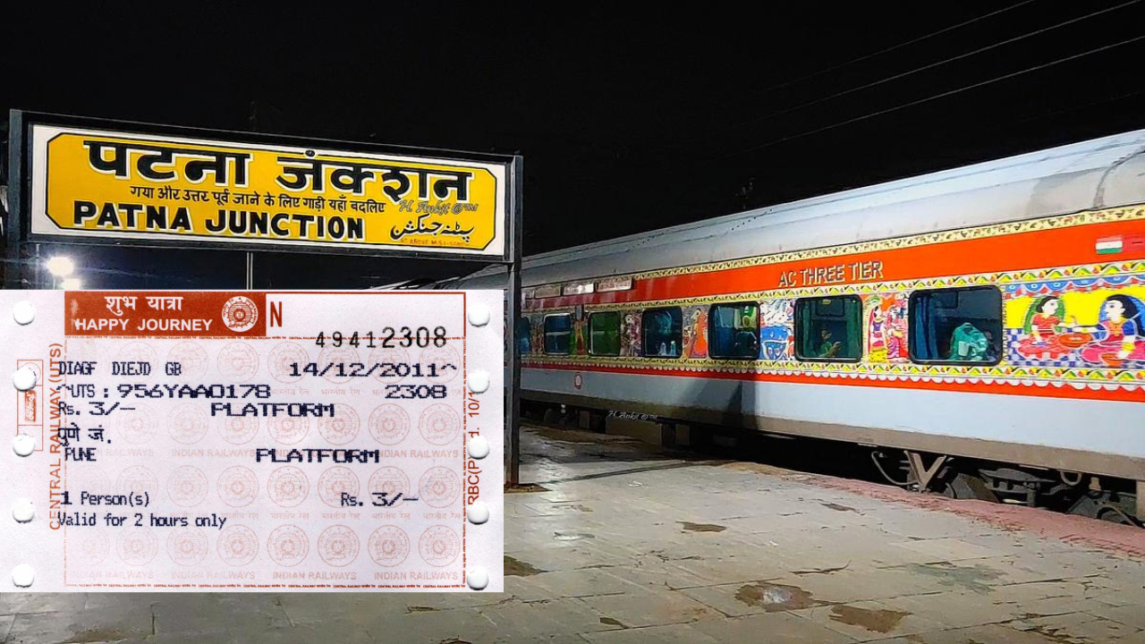 Platform Tickets on Patna Junction