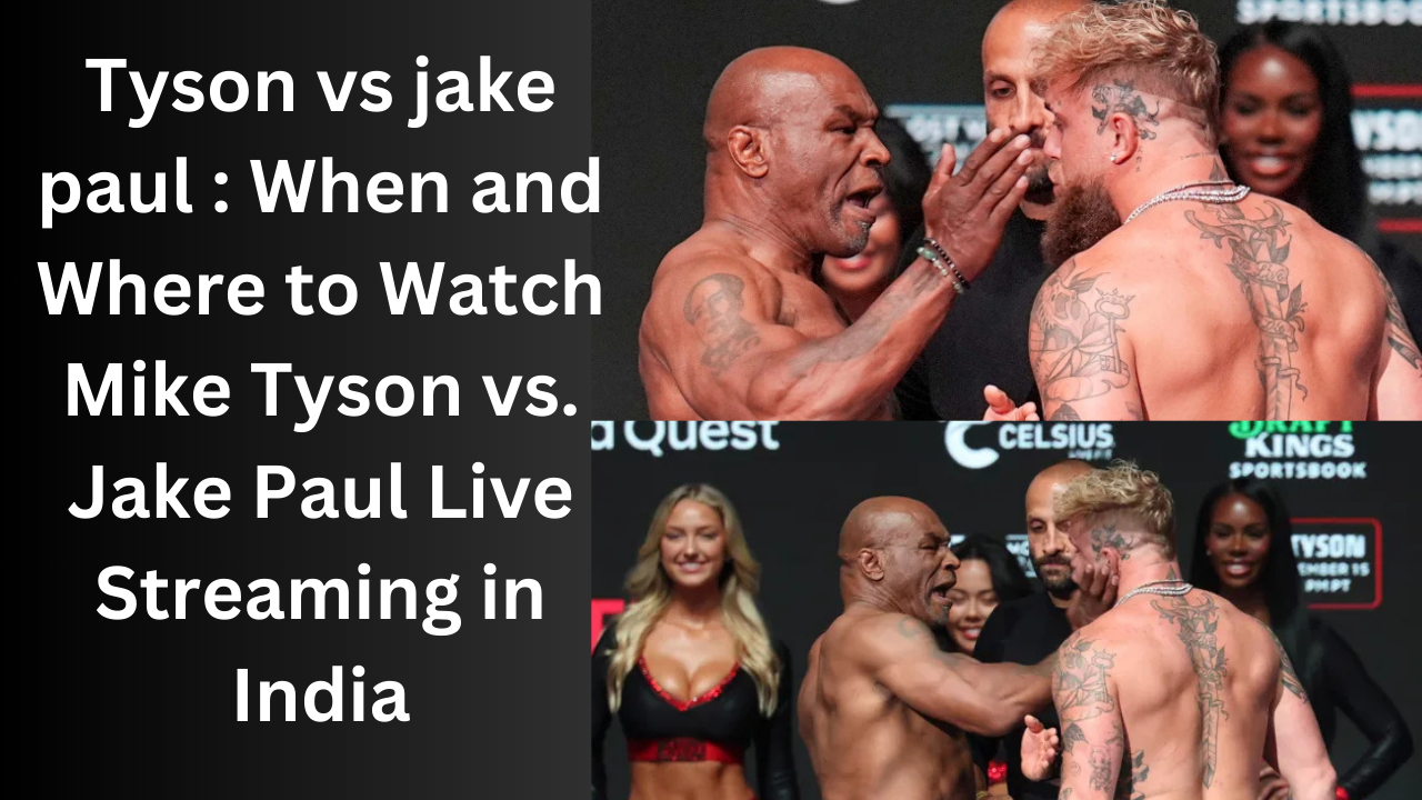 Tyson vs jake paul