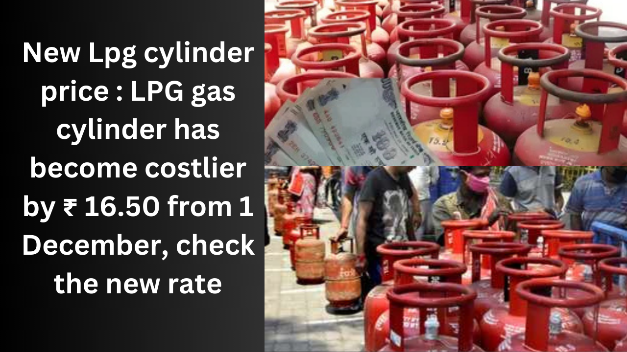 New Lpg cylinder price