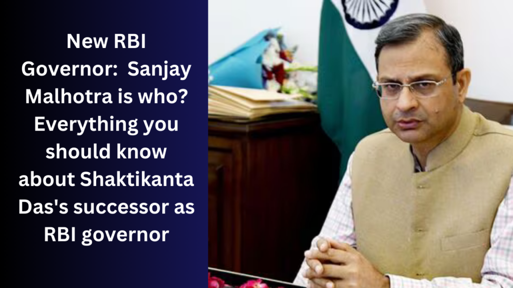 New RBI Governor