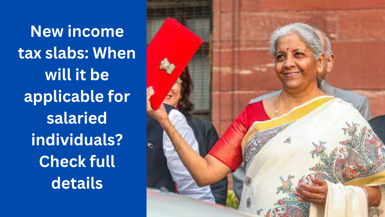 New income tax slabs